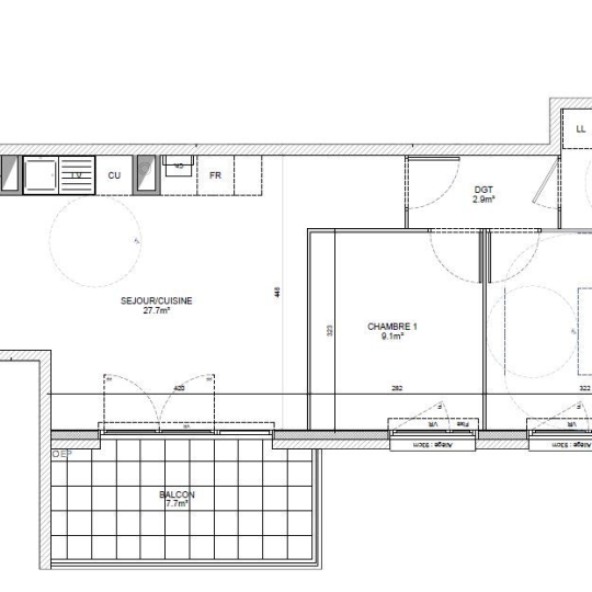  Annonces CROIXROUSSE : Apartment | ECULLY (69130) | 58 m2 | 299 000 € 