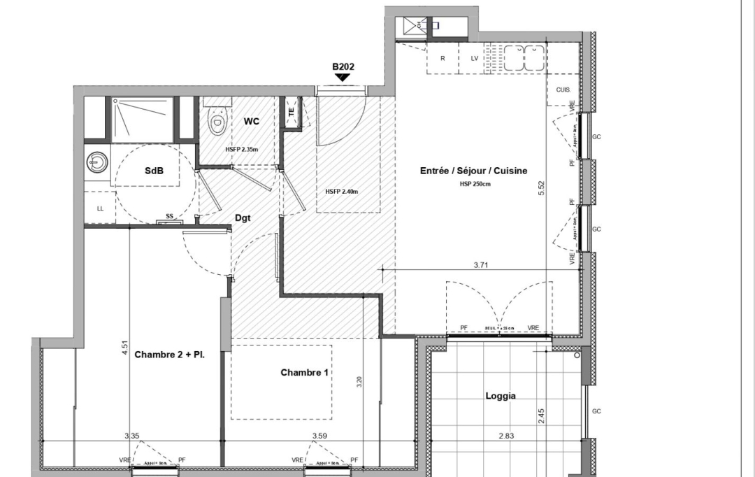 Annonces CROIXROUSSE : Appartement | RILLIEUX-LA-PAPE (69140) | 61 m2 | 267 000 € 